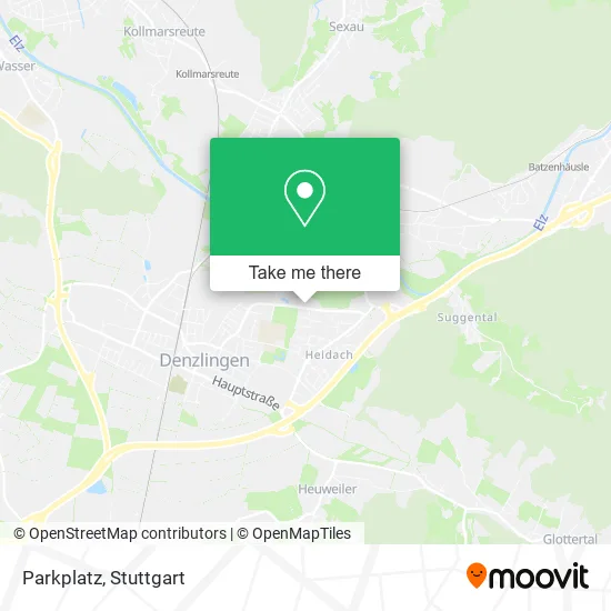 Карта Parkplatz