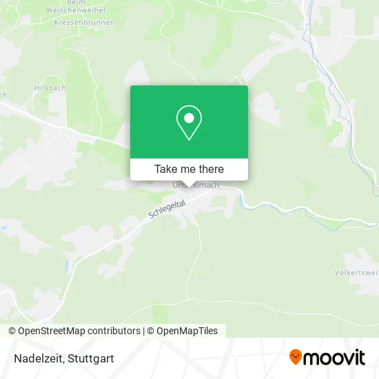 Карта Nadelzeit