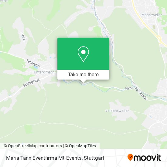 Maria Tann Eventfirma Mt-Events map