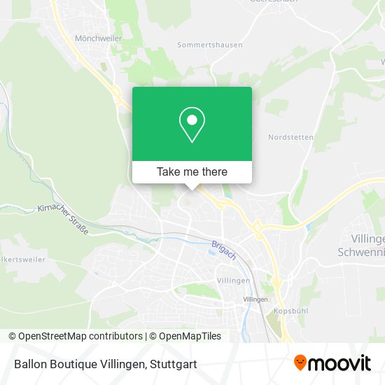 Ballon Boutique Villingen map