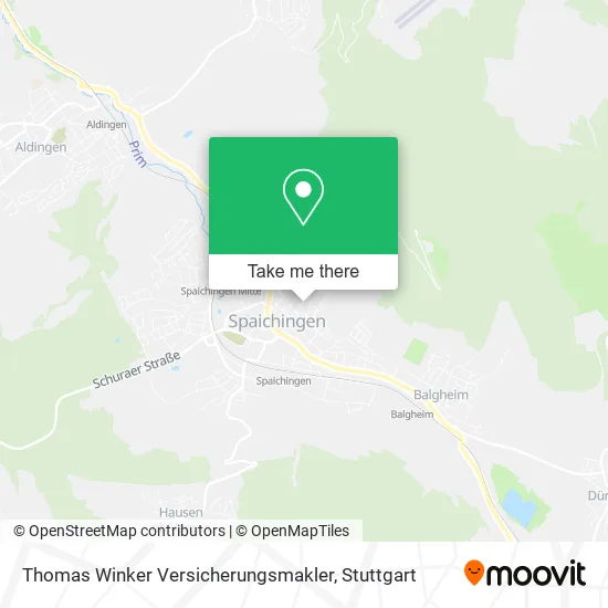 Карта Thomas Winker Versicherungsmakler