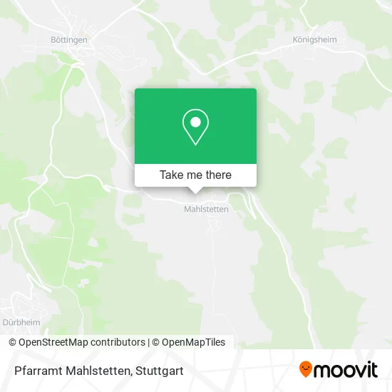 Карта Pfarramt Mahlstetten