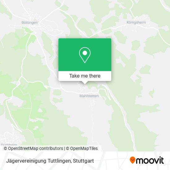 Карта Jägervereinigung Tuttlingen