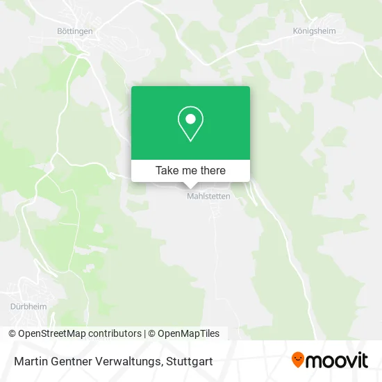 Карта Martin Gentner Verwaltungs