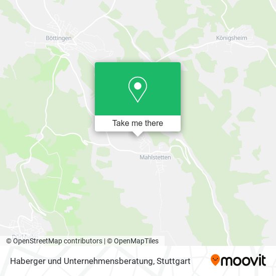 Haberger und Unternehmensberatung map