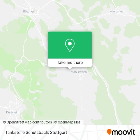 Карта Tankstelle Schutzbach