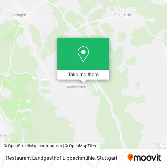 Restaurant Landgasthof Lippachmühle map