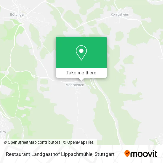 Карта Restaurant Landgasthof Lippachmühle