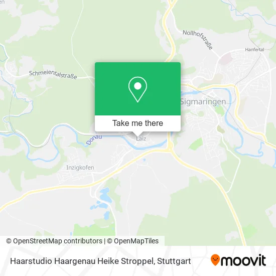 Карта Haarstudio Haargenau Heike Stroppel