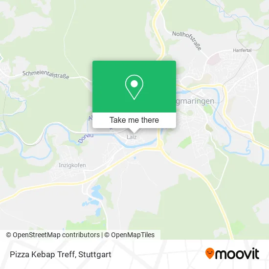 Карта Pizza Kebap Treff