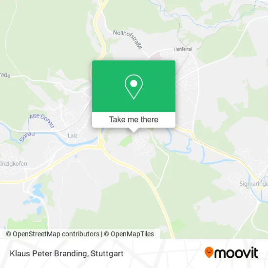 Карта Klaus Peter Branding