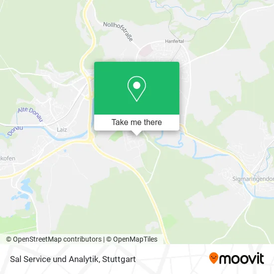 Карта Sal Service und Analytik