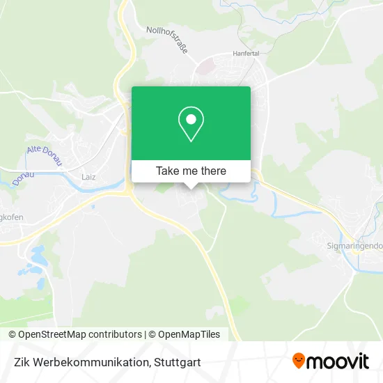 Карта Zik Werbekommunikation