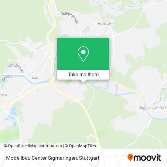 Карта Modellbau Center Sigmaringen