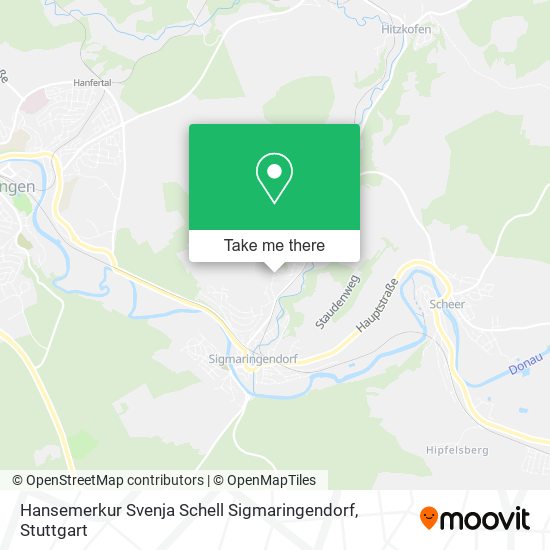 Hansemerkur Svenja Schell Sigmaringendorf map