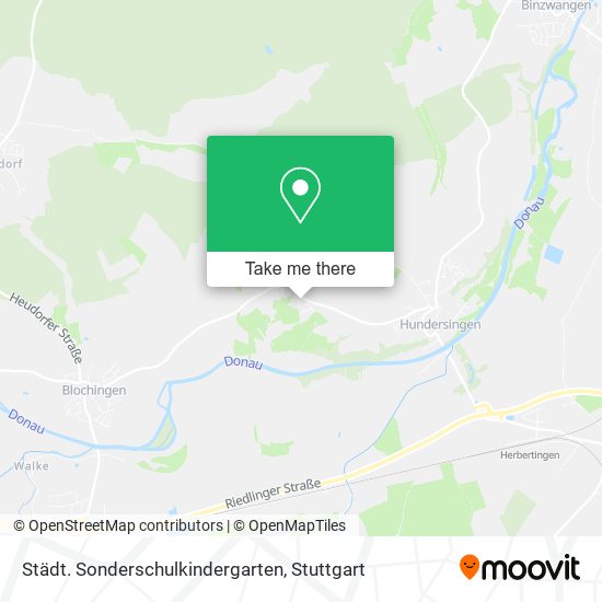 Städt. Sonderschulkindergarten map