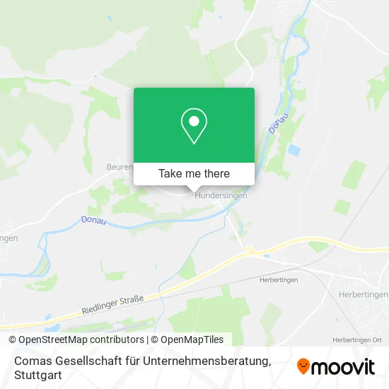 Карта Comas Gesellschaft für Unternehmensberatung