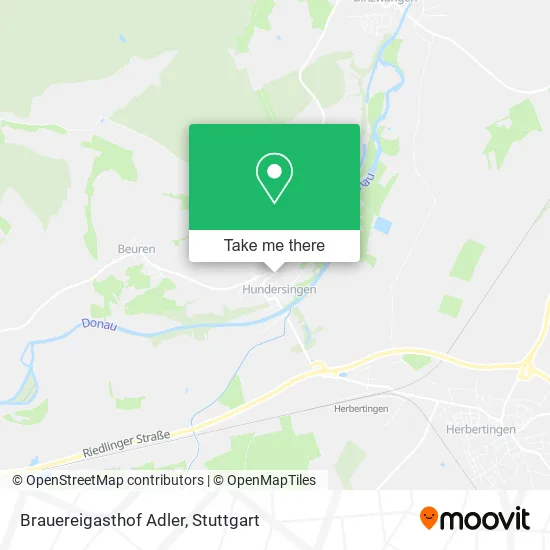 Карта Brauereigasthof Adler