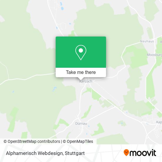 Alphamerisch Webdesign map