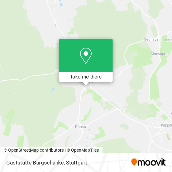 Карта Gaststätte Burgschänke