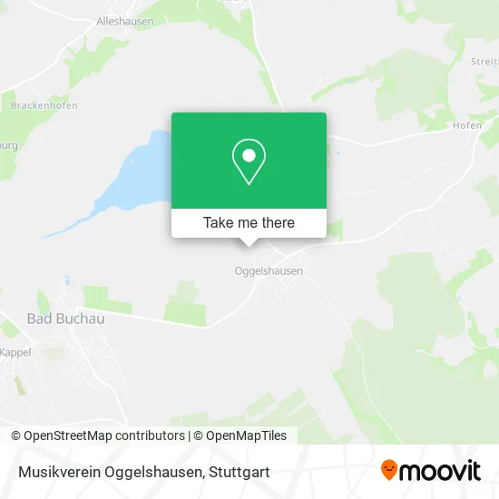 Карта Musikverein Oggelshausen