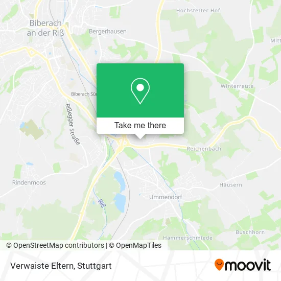 Карта Verwaiste Eltern