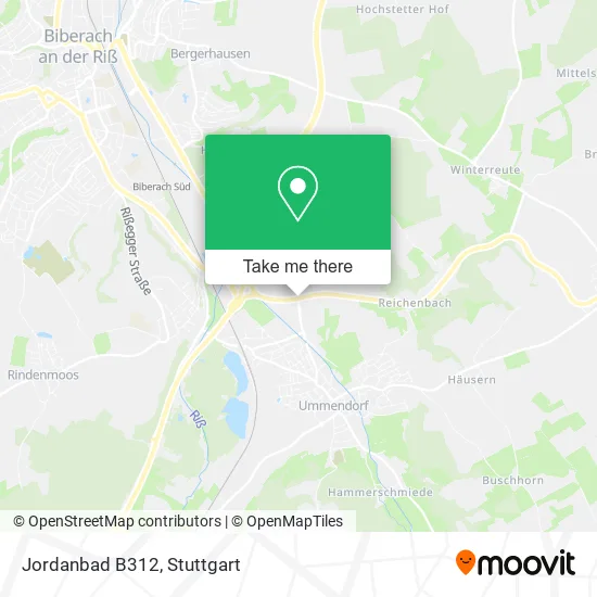 Карта Jordanbad B312