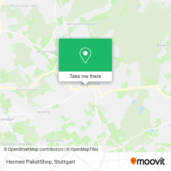 Карта Hermes PaketShop