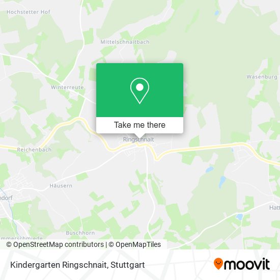 Kindergarten Ringschnait map