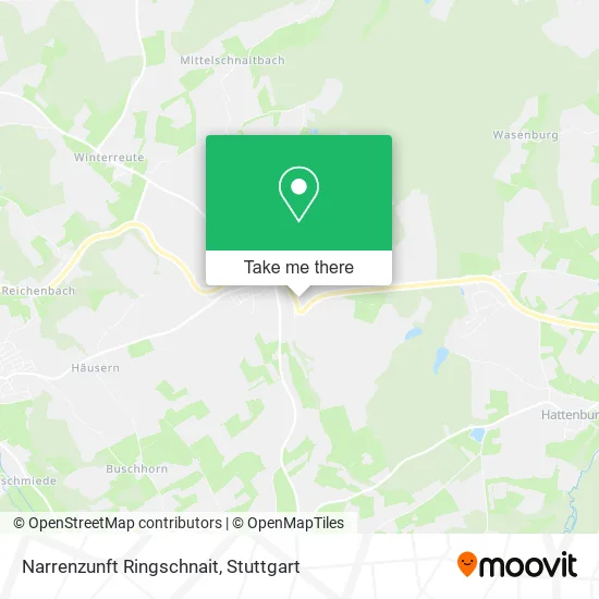 Карта Narrenzunft Ringschnait