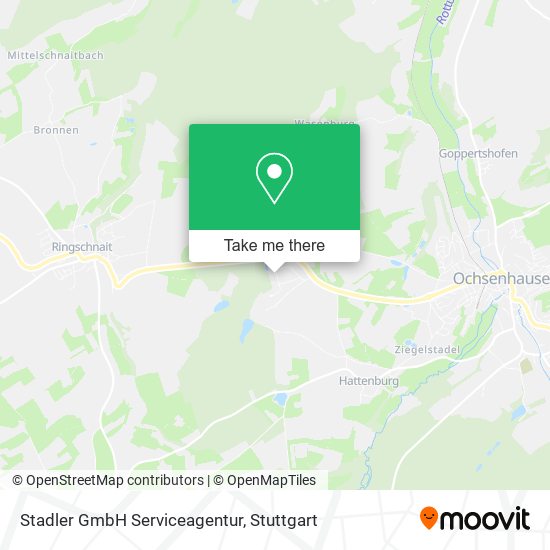 Stadler GmbH Serviceagentur map