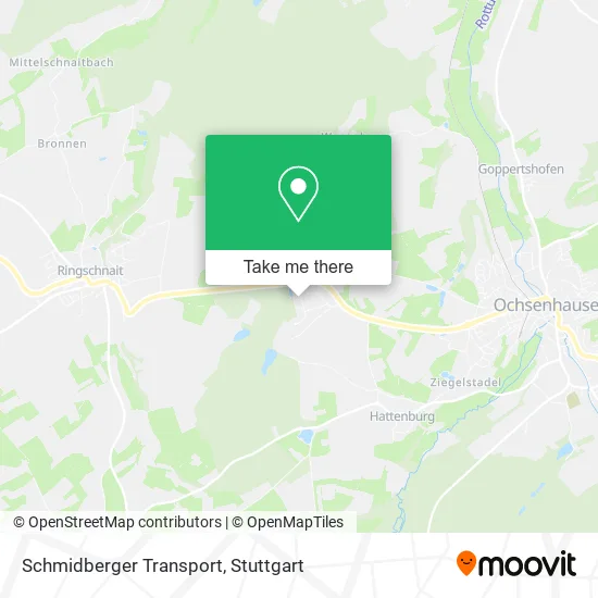 Карта Schmidberger Transport