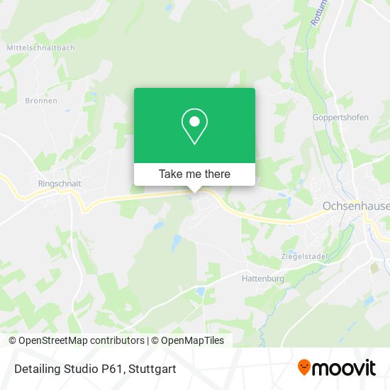 Detailing Studio P61 map