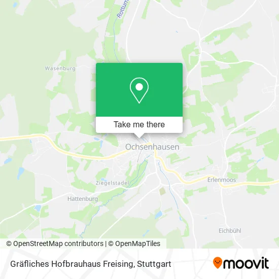 Карта Gräfliches Hofbrauhaus Freising
