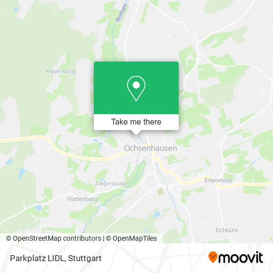 Карта Parkplatz LIDL