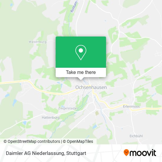 Карта Daimler AG Niederlassung