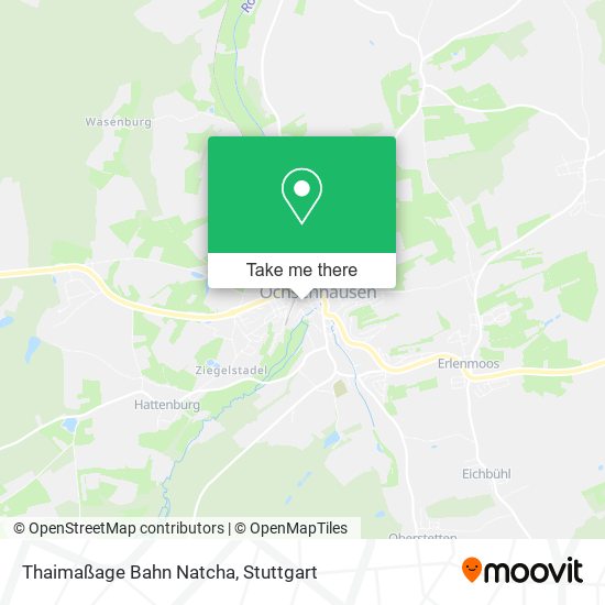 Карта Thaimaßage Bahn Natcha