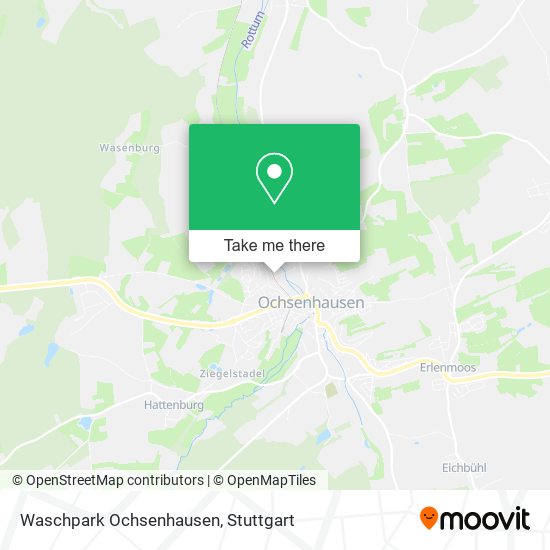Карта Waschpark Ochsenhausen