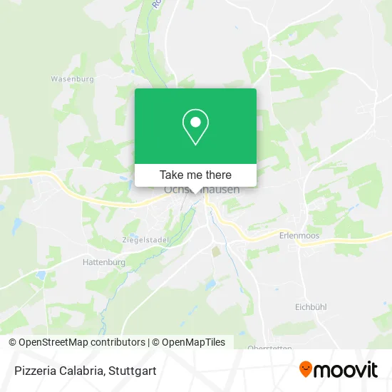 Карта Pizzeria Calabria