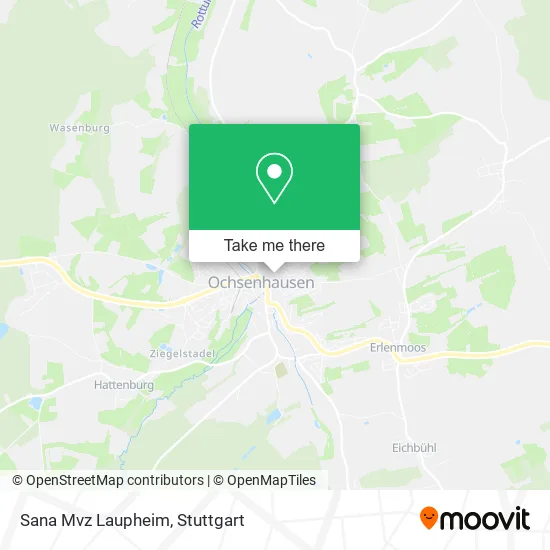 Карта Sana Mvz Laupheim