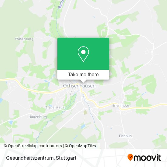 Карта Gesundheitszentrum