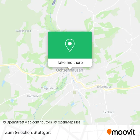 Карта Zum Griechen