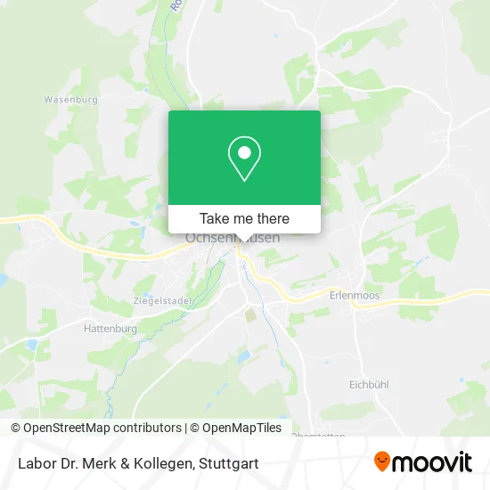 Карта Labor Dr. Merk & Kollegen