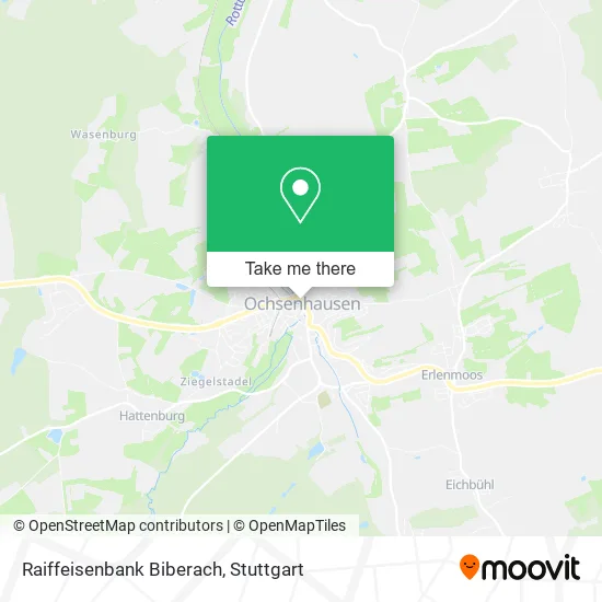 Карта Raiffeisenbank Biberach