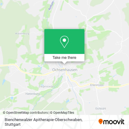 Bienchenwalzer Apitherapie-Oberschwaben map