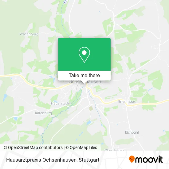 Карта Hausarztpraxis Ochsenhausen