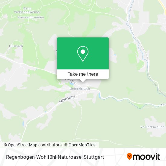 Карта Regenbogen-Wohlfühl-Naturoase