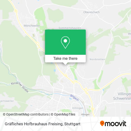 Карта Gräfliches Hofbrauhaus Freising