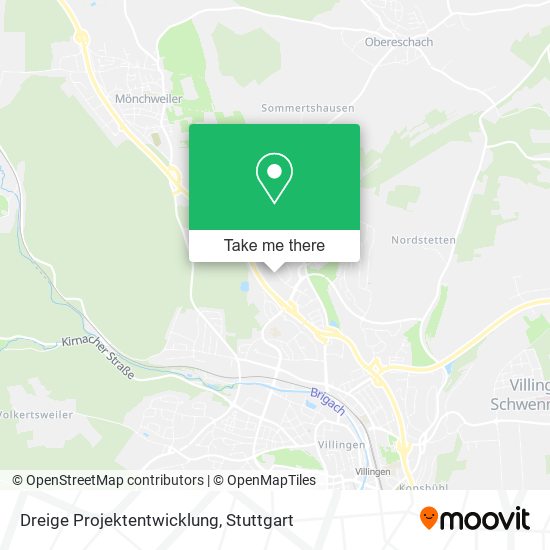 Карта Dreige Projektentwicklung