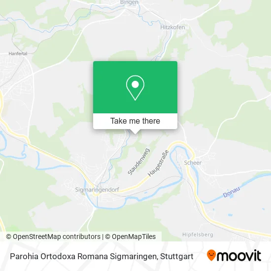Карта Parohia Ortodoxa Romana Sigmaringen